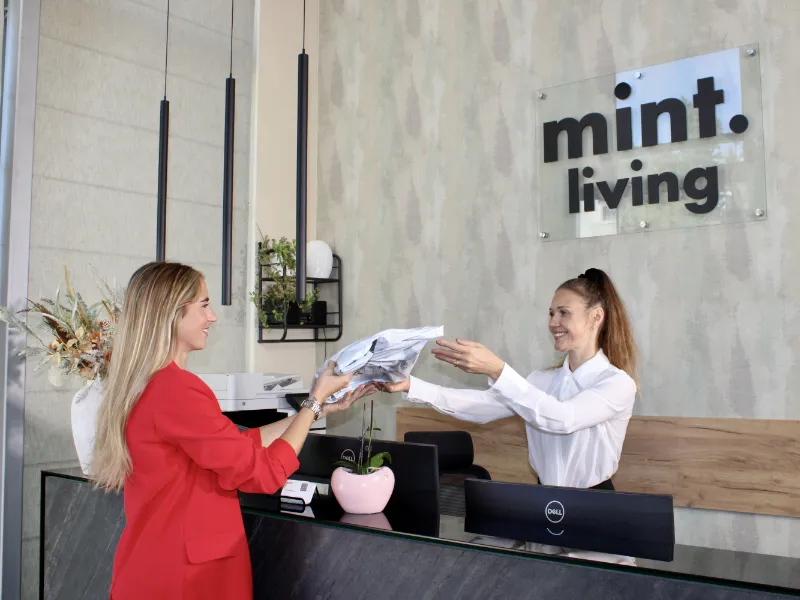 Mint Living Praha Vysočanský Mlýn recepce